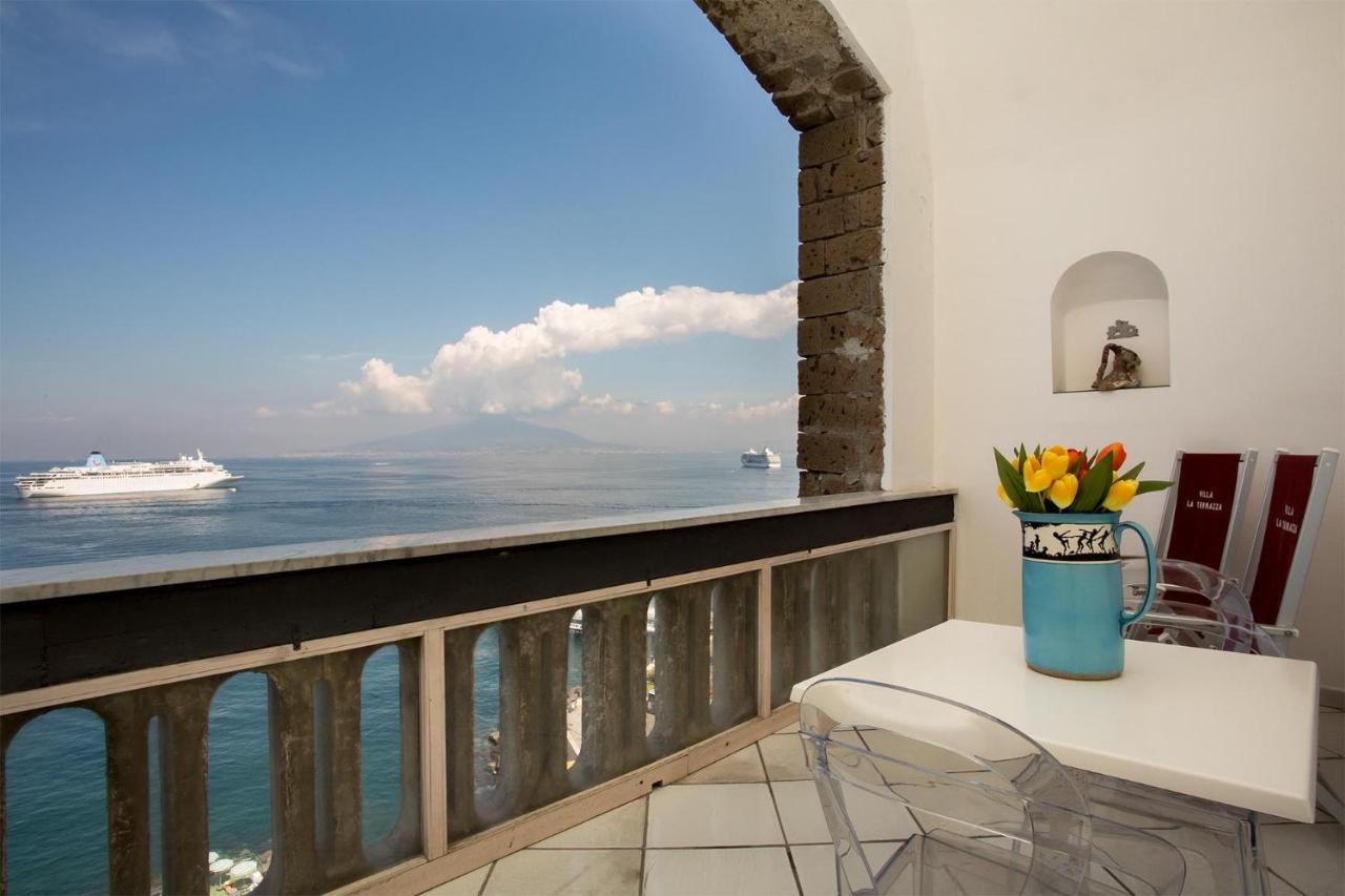 Villa La Terrazza Suites Sorrento Exterior foto